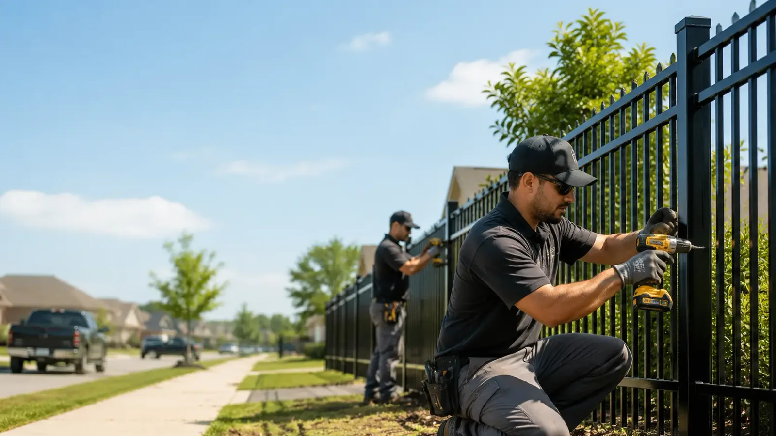 Metal Fence Installation in Canton, MI